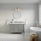 James Martin Vanities Brittany 48in Single Vanity, Urban Gray w/ 3 CM White Zeus Quartz Top 650-V48-UGR-3WZ - alternate 1